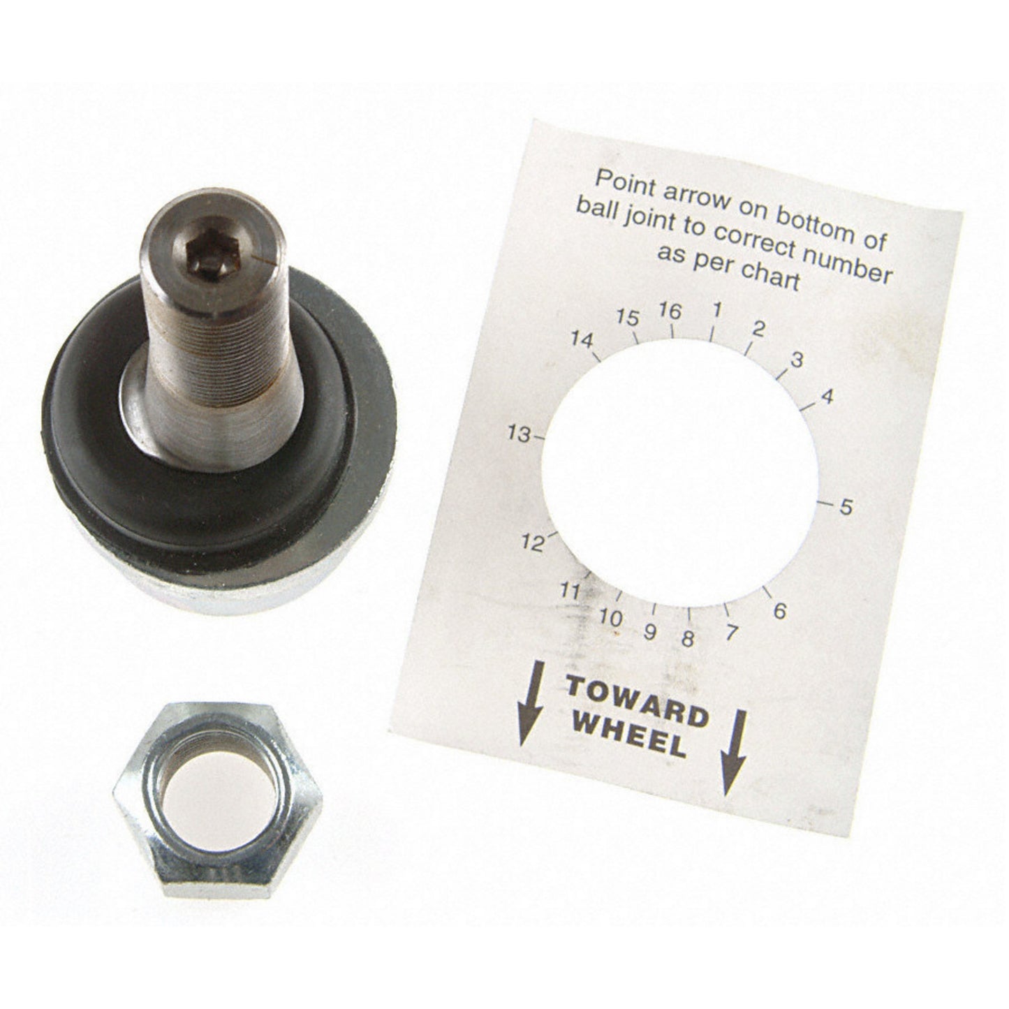 Moog Ball Joint, Greasable, Lower, Dodge, Pickup, Each