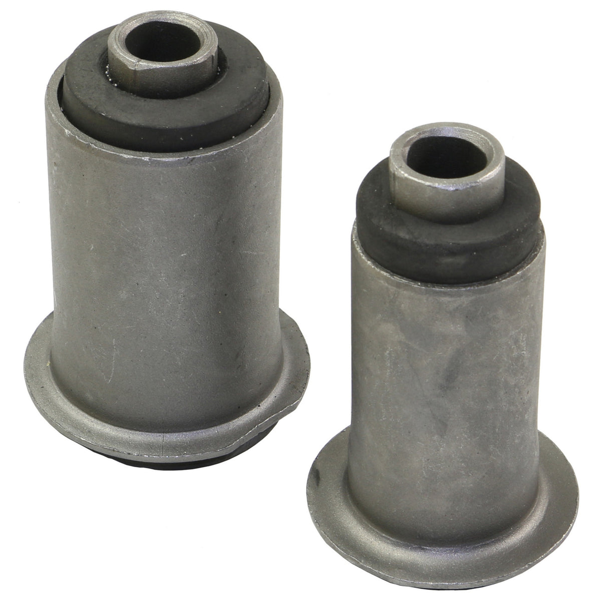 Moog Control Arm Bushings, Front Lower, Elastomer, Black, Dodge, Pair
