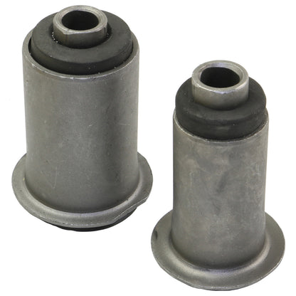 Moog Control Arm Bushings, Front Lower, Elastomer, Black, Dodge, Pair