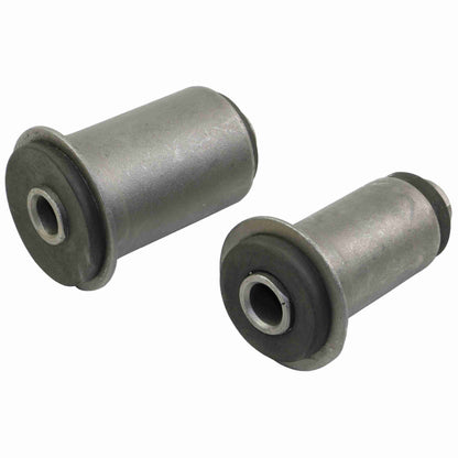 Moog Control Arm Bushings, Front Lower, Elastomer, Black, Dodge, Pair