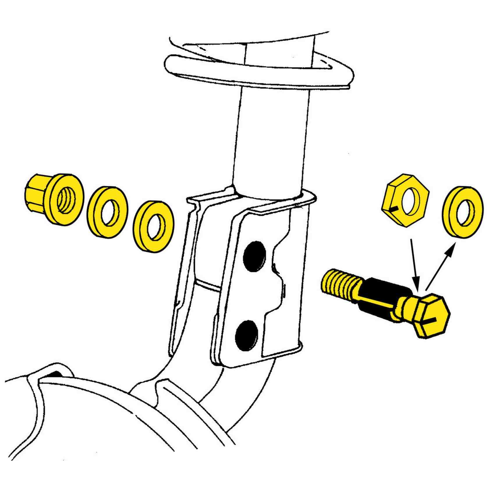 MOOG Chassis Products Alignment Camber Kit K7436