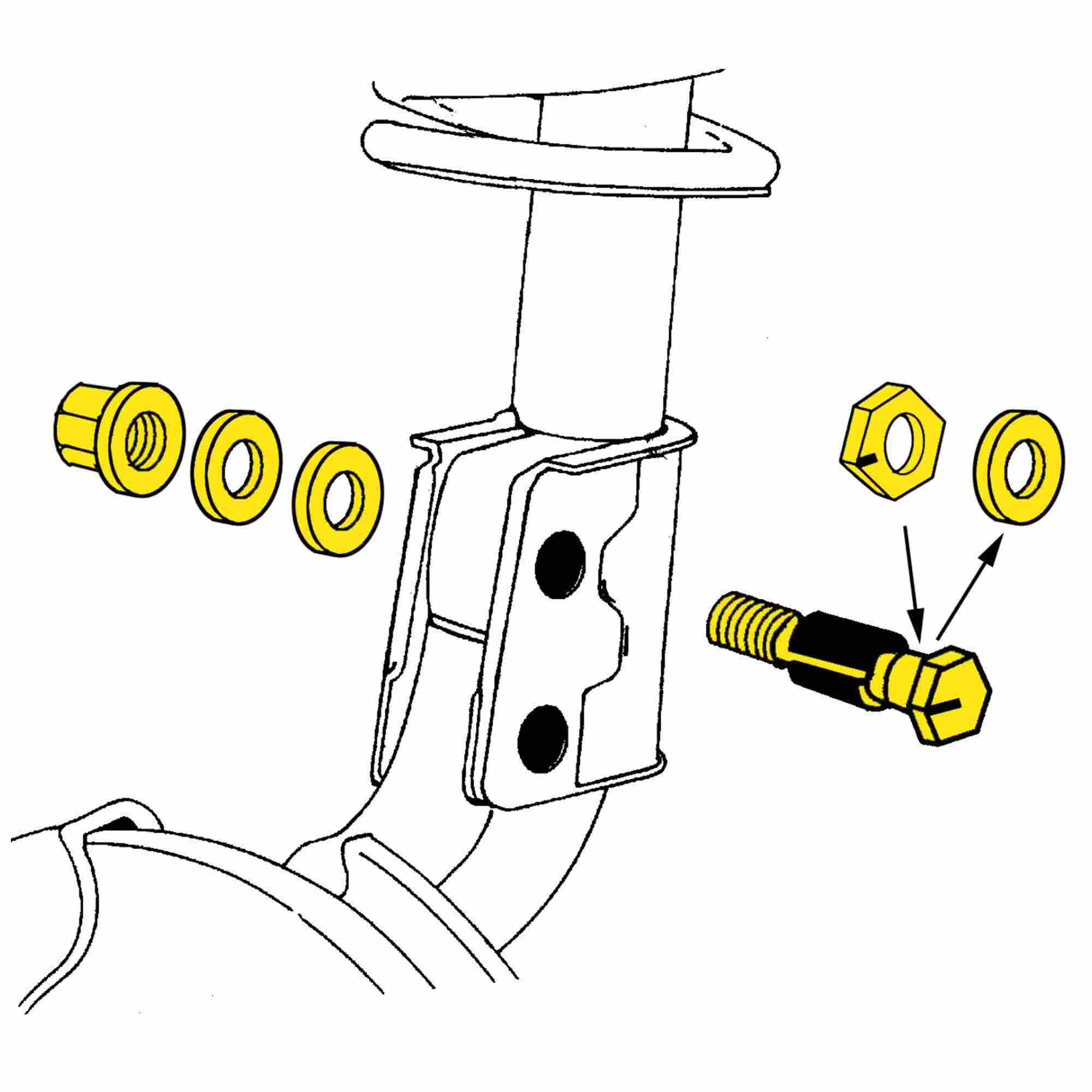 MOOG Chassis Products Alignment Camber Kit K7436