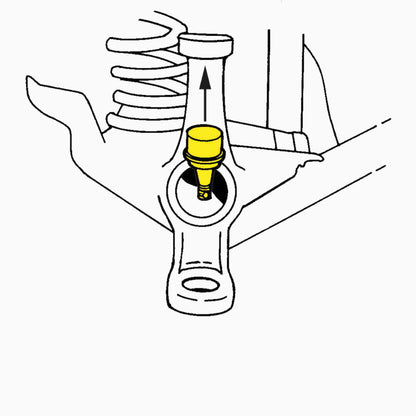 Moog Ball Joint:Upper, Dodge, Pickup, 4WD