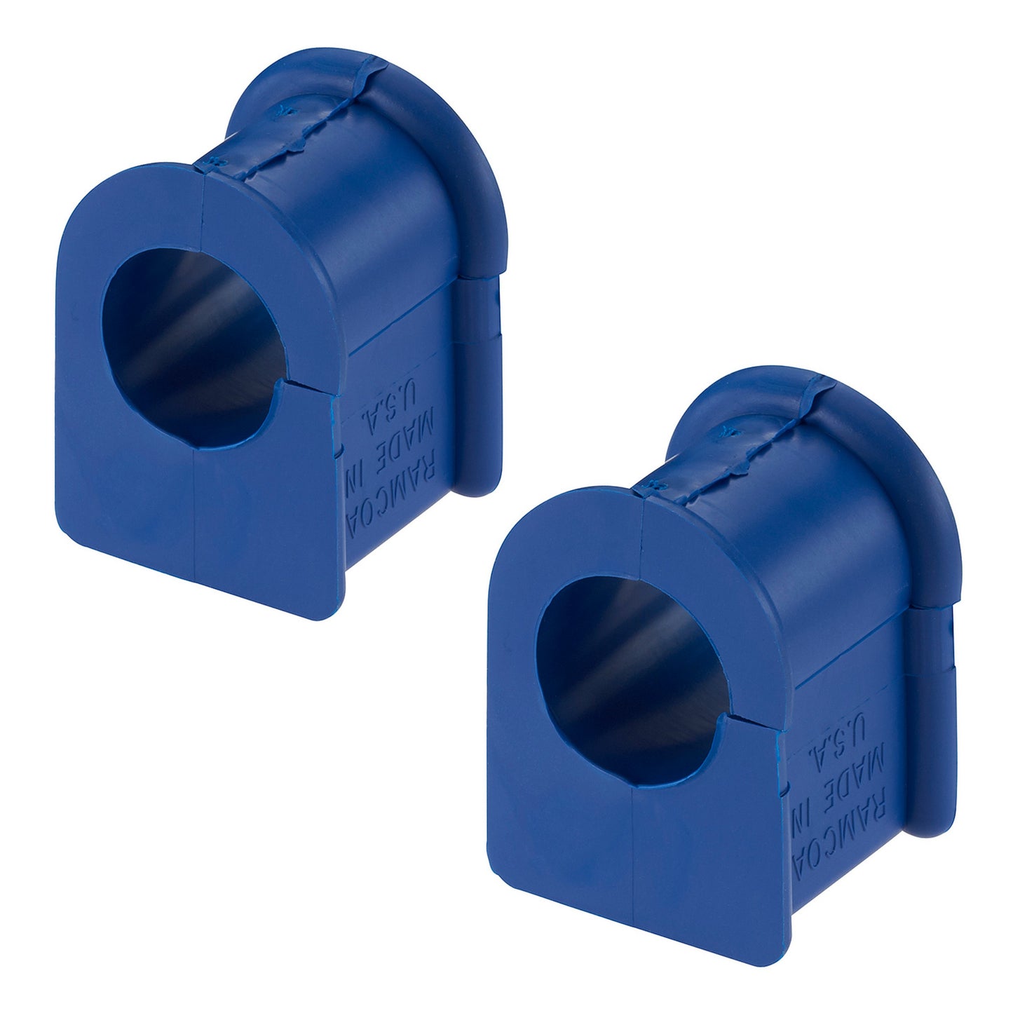 Moog Sway Bar Bushings, Front, Thermoplastic, Blue, 1.250 in Bar Diameter