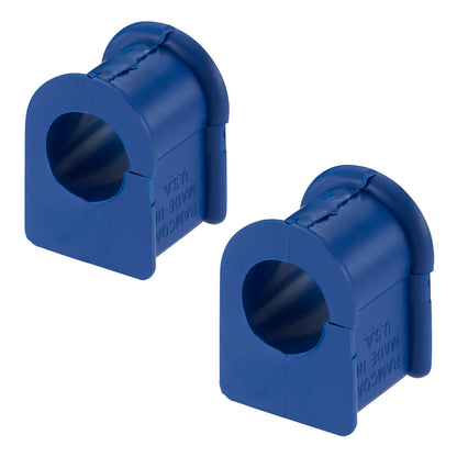 Moog Sway Bar Bushings, Front, Thermoplastic, Blue, 1.250 in Bar Diameter