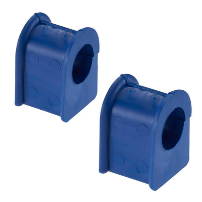 Moog Sway Bar Bushings, Front, Thermoplastic, Blue, 1.250 in Bar Diameter