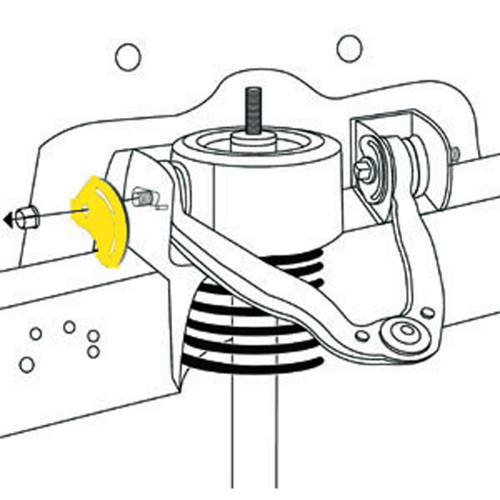 MOOG Chassis Products Alignment Camber Caster Cam K80277