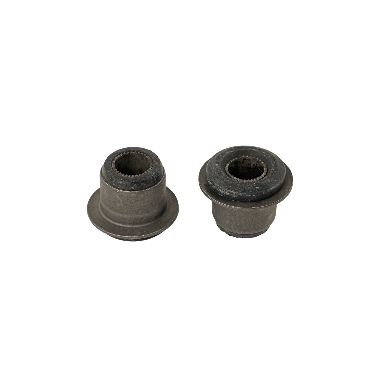 Moog Control Arm Bushing Kit:Front,Upper,Rubber,Black