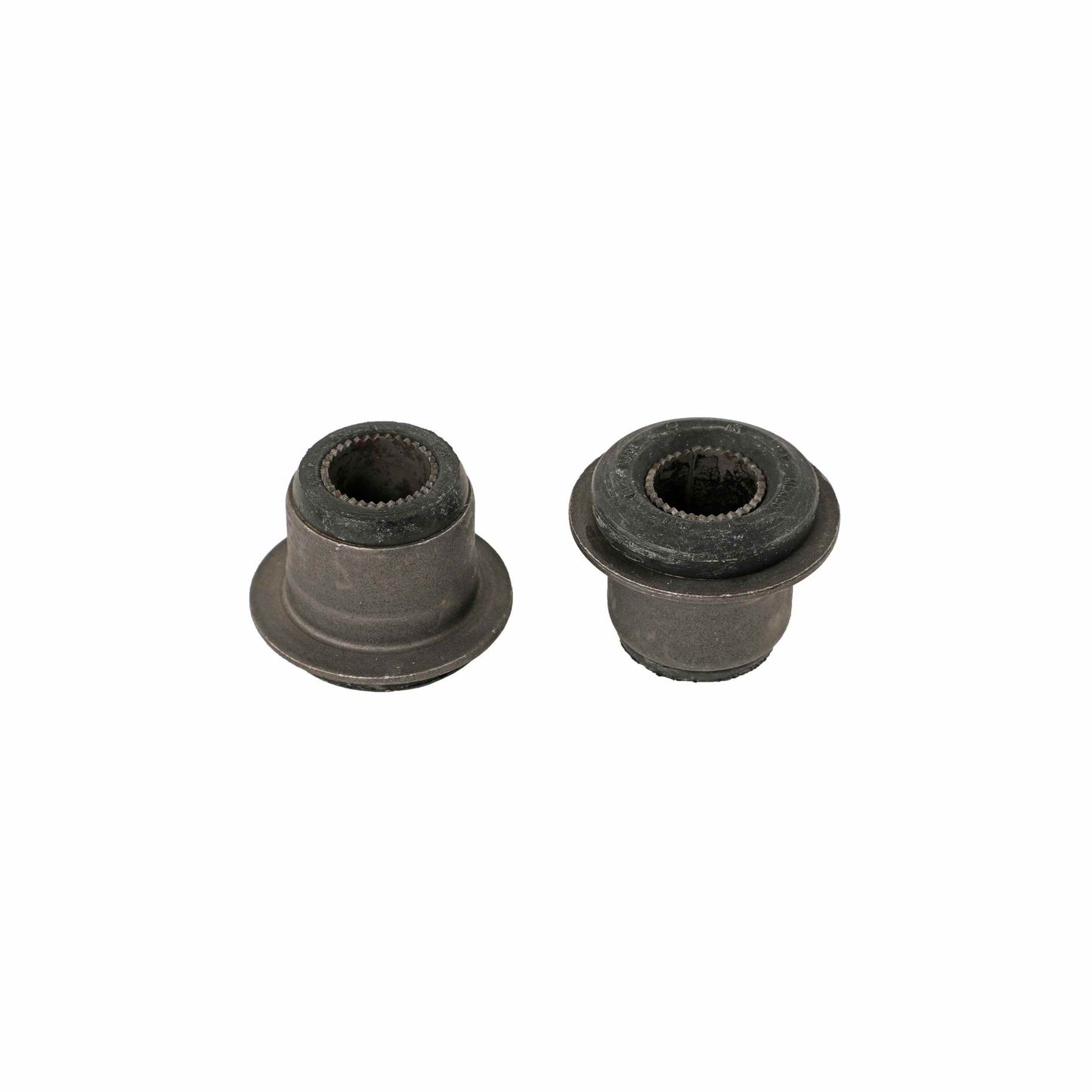 Moog Control Arm Bushing Kit:Front,Upper,Rubber,Black