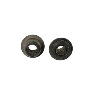 Moog Control Arm Bushing Kit:Front,Upper,Rubber,Black