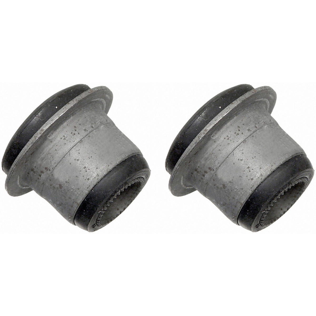Moog Control Arm Bushing Kit:Front,Upper,Rubber,Black