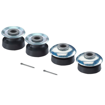 Moog Bushings,Strut Rod,Rubber,Black,Front,Ford,Lincoln,Mercury,Kit