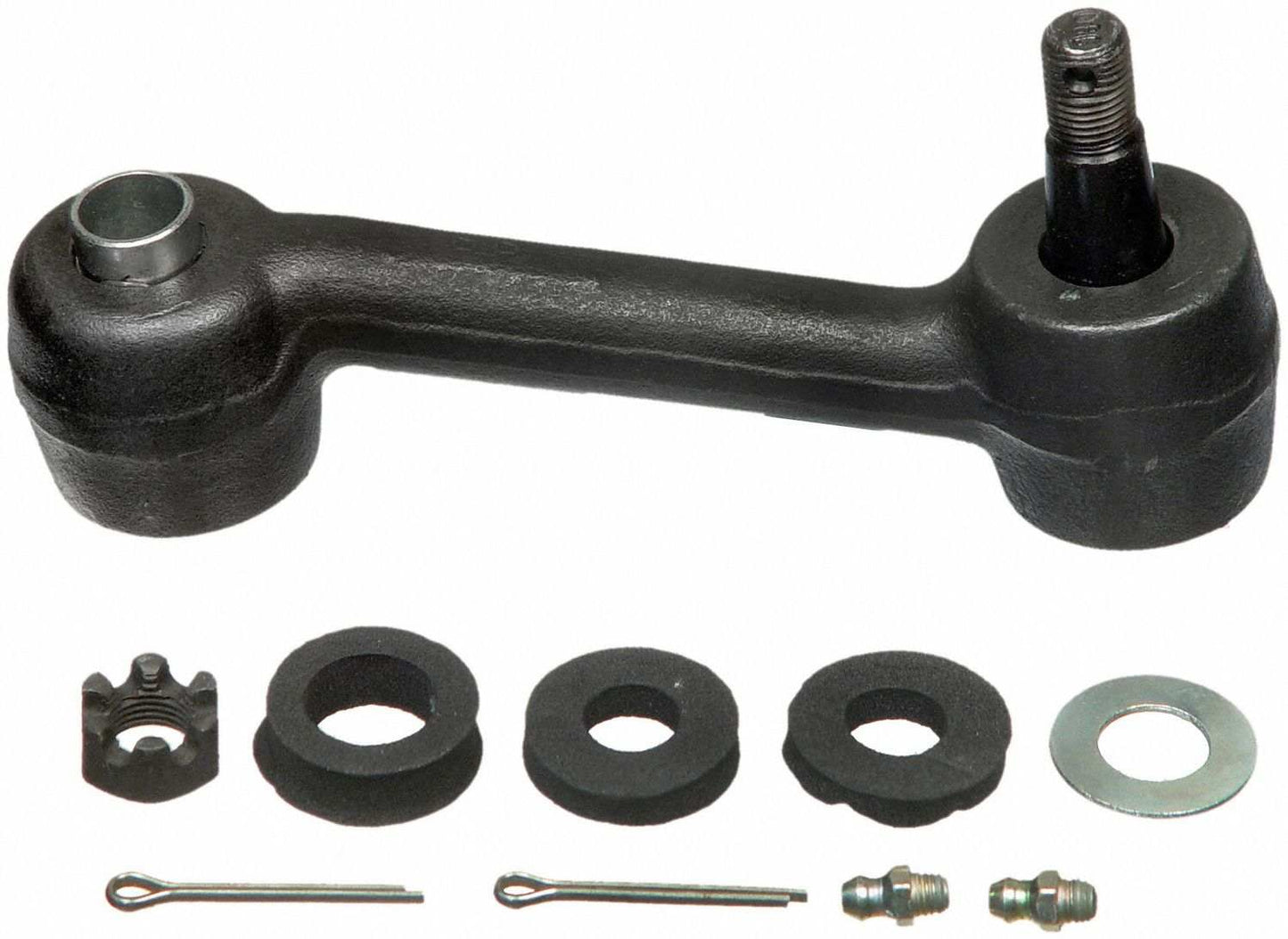 Moog Idler Arm:Replacement,Greasable,Ford,Mercury,with Manual Steering