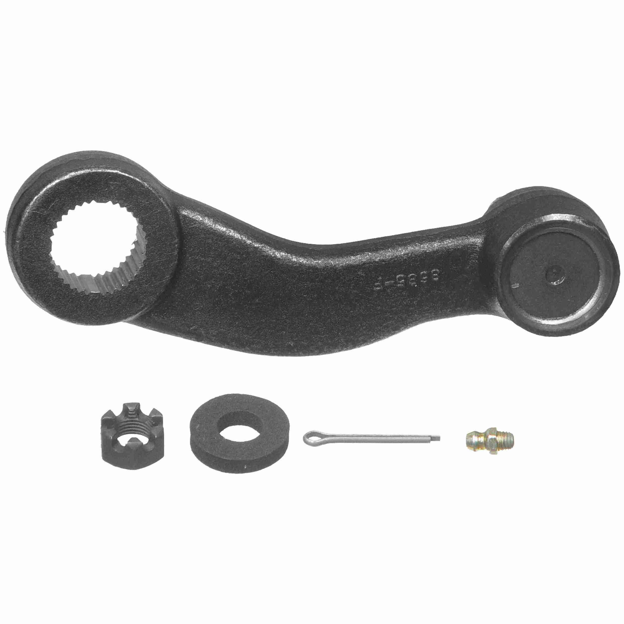 Moog Pitman Arm:Steel,Ford,Lincoln,Mercury,with Manual/Power Steering