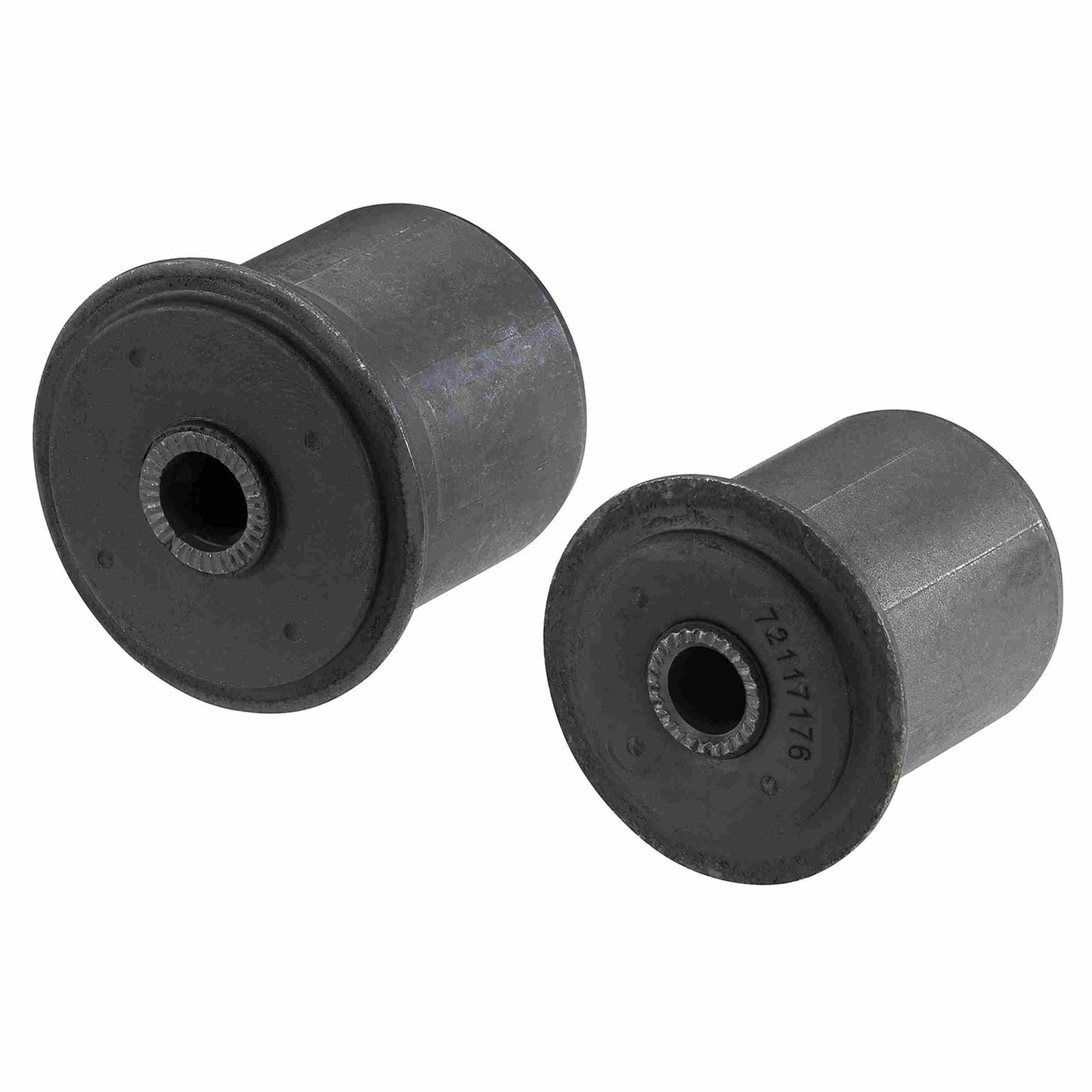 Moog Control Arm Bushings, Rubber, Black, Rear Upper, Ford, Mercury