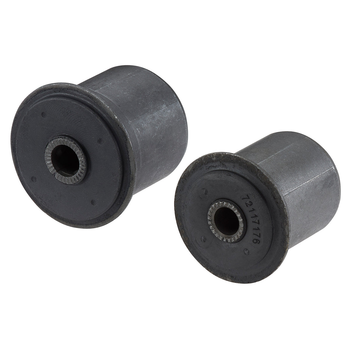 Moog Control Arm Bushings, Rubber, Black, Rear Upper, Ford, Mercury