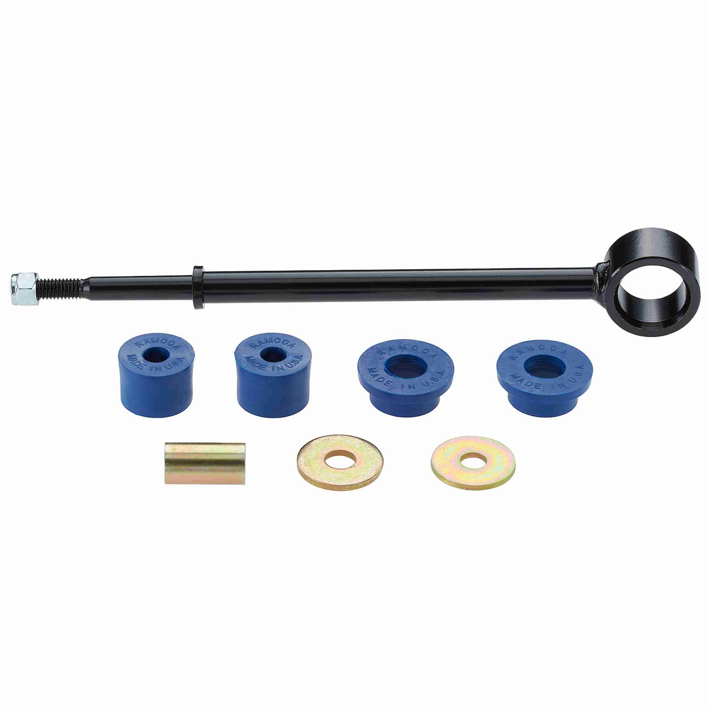 Moog Sway Bar End Link:Thermoplastic Bushings,Front and Rear,Ford