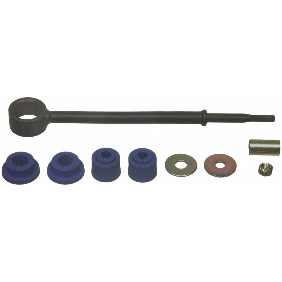 Moog Sway Bar End Link:Thermoplastic Bushings,Front and Rear,Ford
