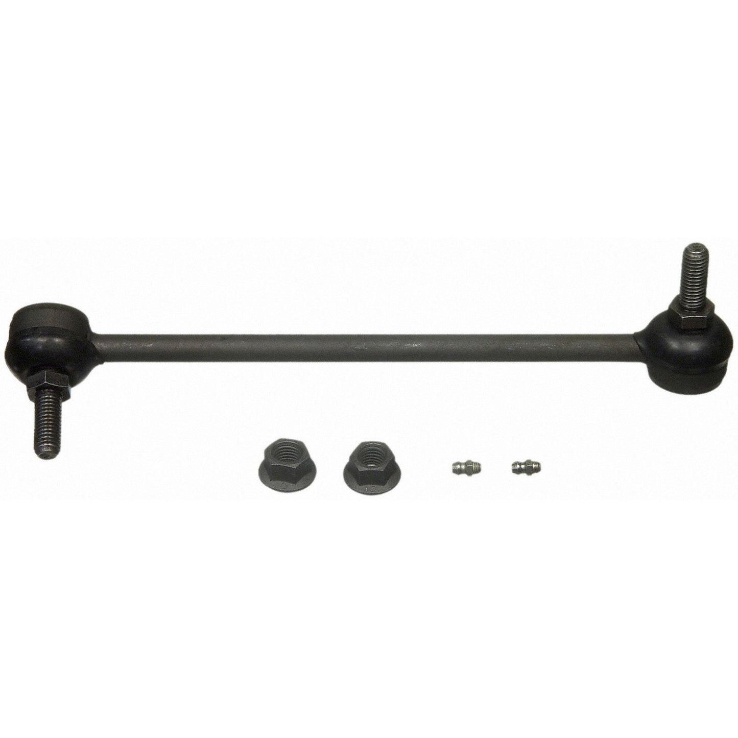 Moog Stabilizer Bar Link Kit:Sway Bar End Link,Thermoplastic Bushings,Front