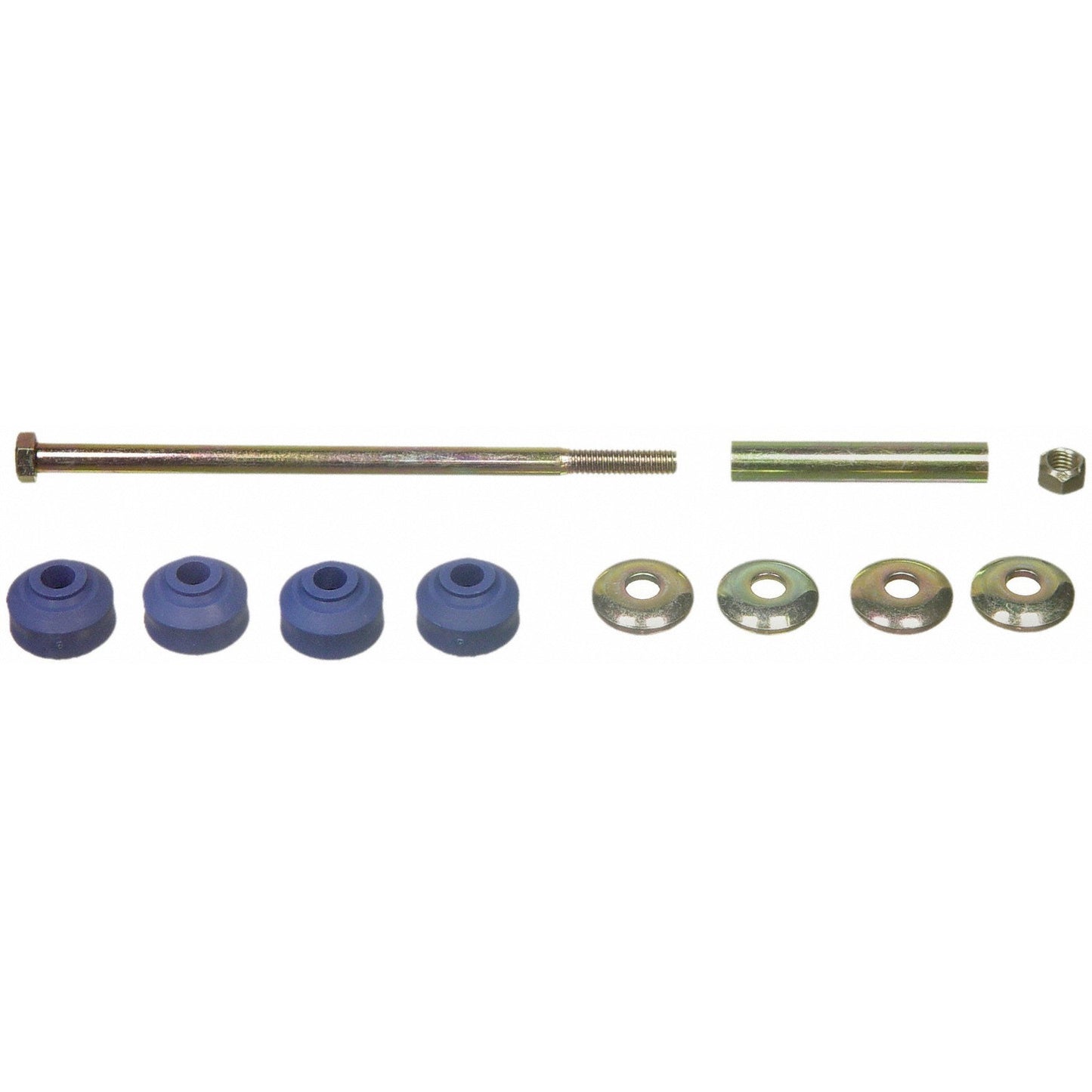 Moog Stabilizer Bar Link Kit:Sway Bar End Link, Thermoplastic Bushings