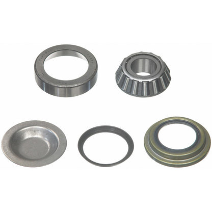Moog King Pin Repair Kit:Steering Knuckle Bearings,Race,Seal,Caps