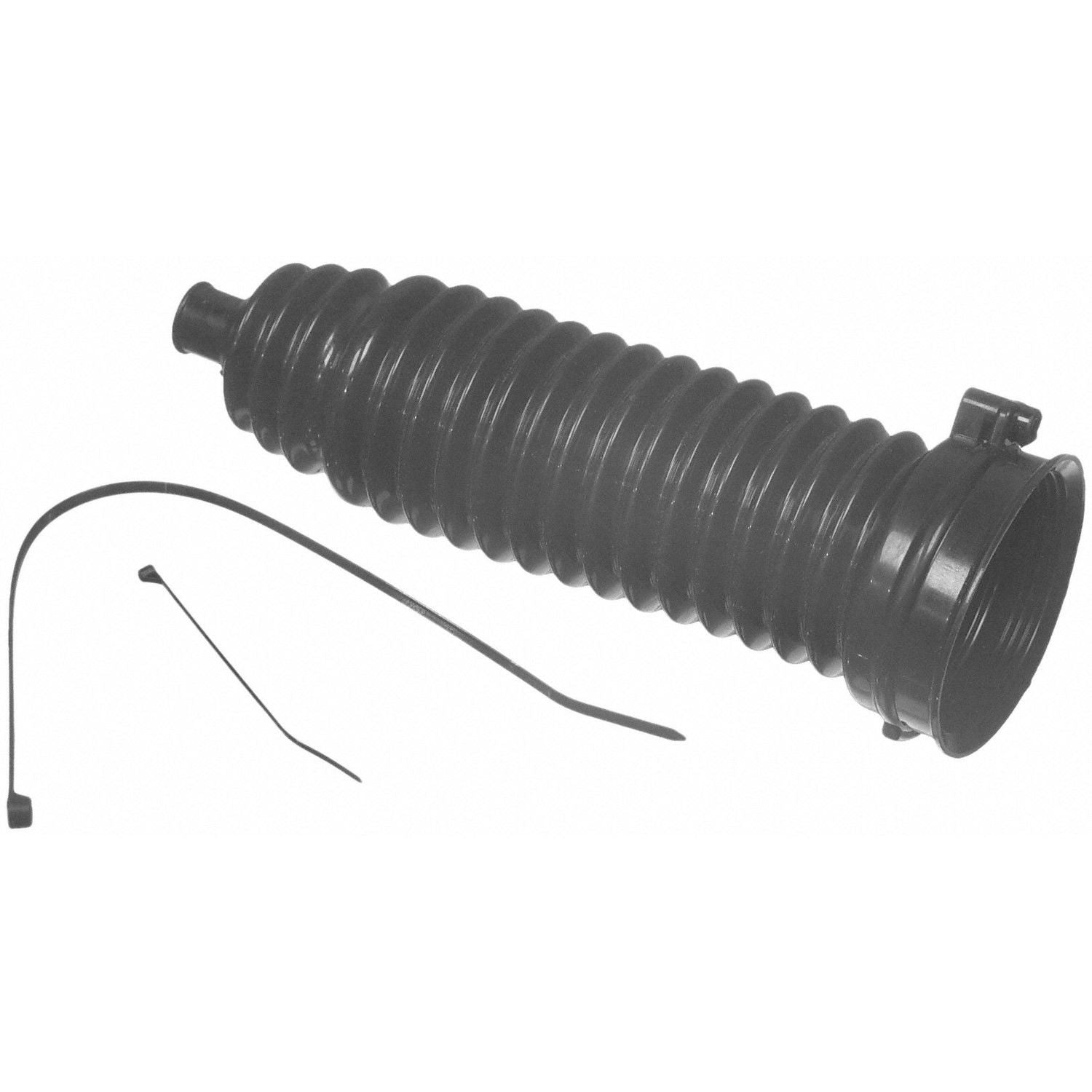Moog Rack and Pinion Bellow:Replacement,Plastic,Black,Ford