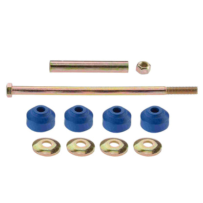 Moog Stabilizer Bar Link Kit:Sway Bar End Link, Polyurethane Bushing,Front