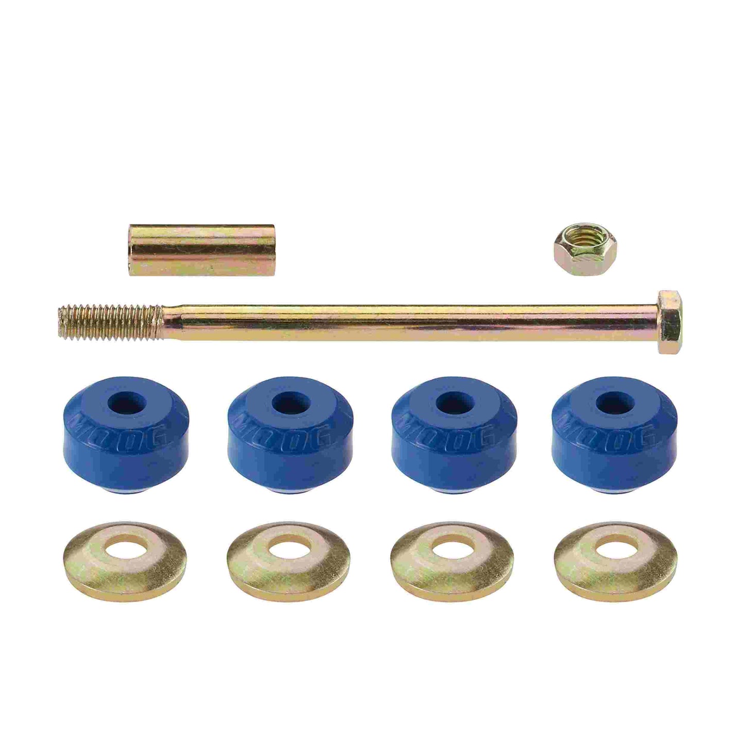 Moog Sway Bar End Link, Thermoplastic Bushings, Front, Each