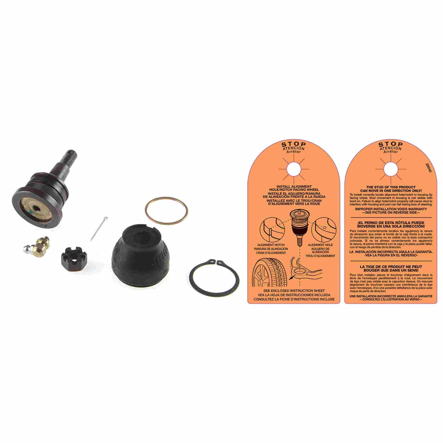 MOOG Chassis Products Suspension Ball Joint K90458