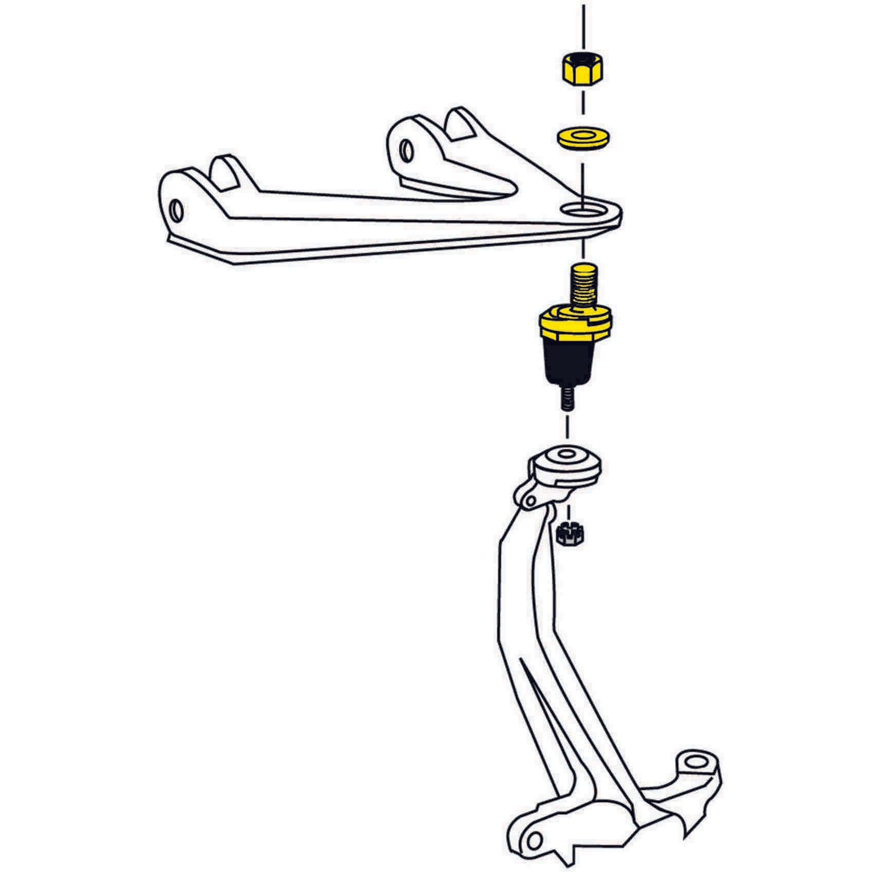 MOOG Chassis Products Suspension Ball Joint K90492