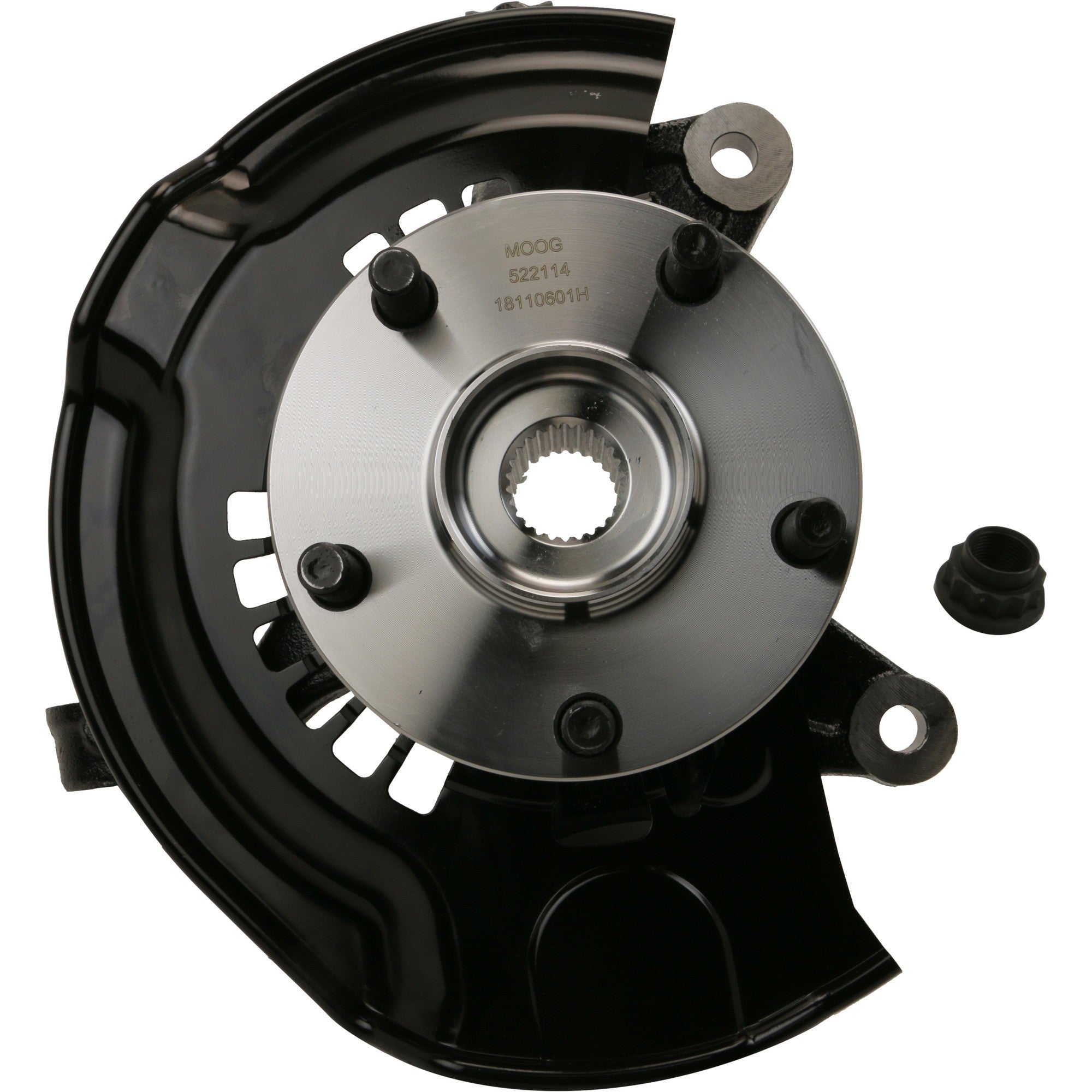 Moog 04-06 Toyota Camry Front Right Complete Knuckle Assembly LK038