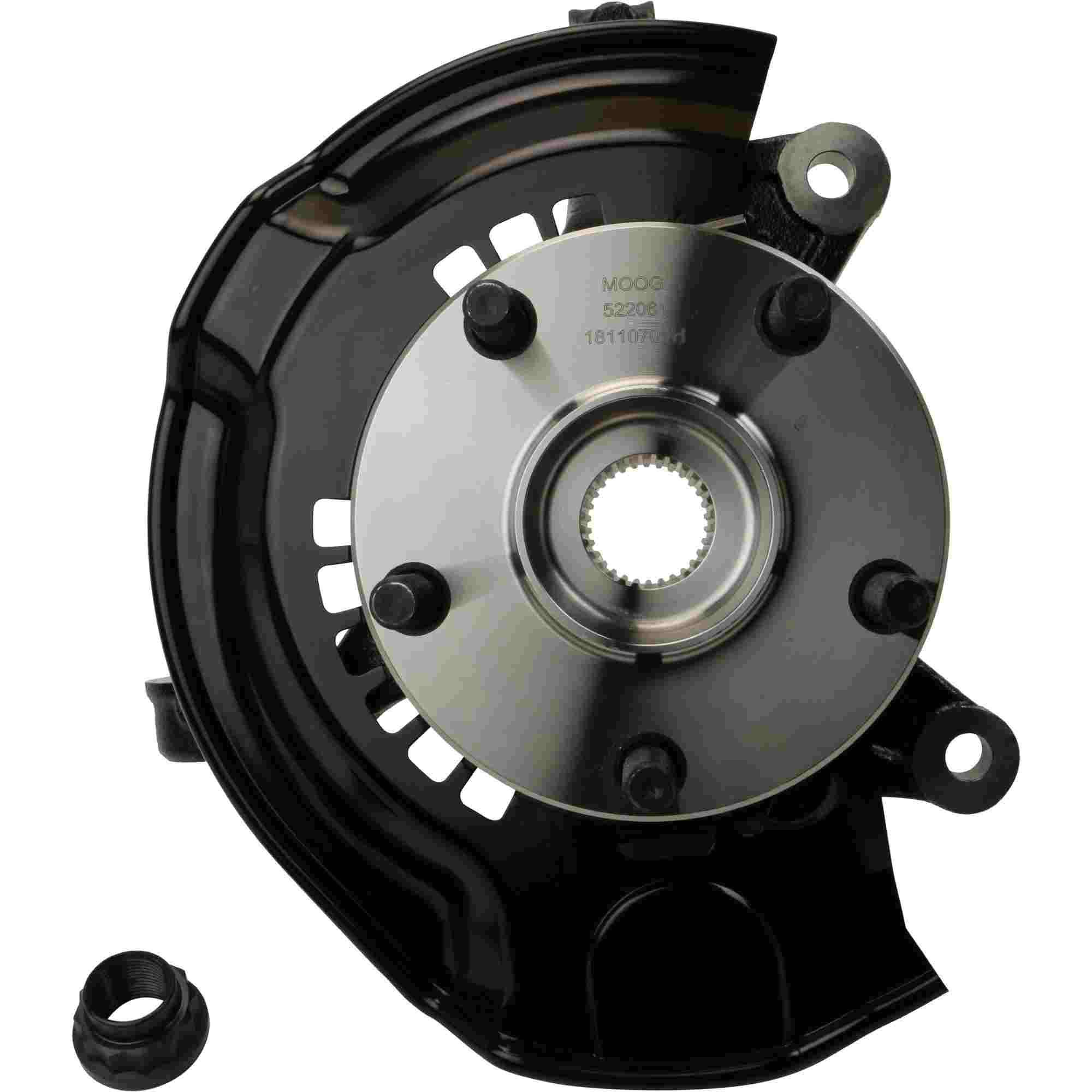 Moog 04-06 Toyota Camry Front Right Complete Knuckle Assembly LK040