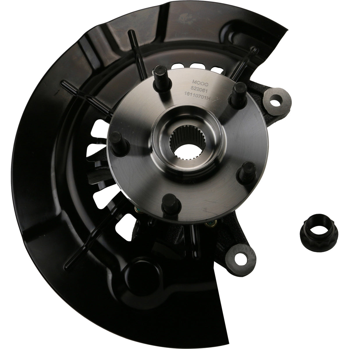 Moog 13-18 Toyota Avalon Front Right Complete Knuckle Assembly LK048