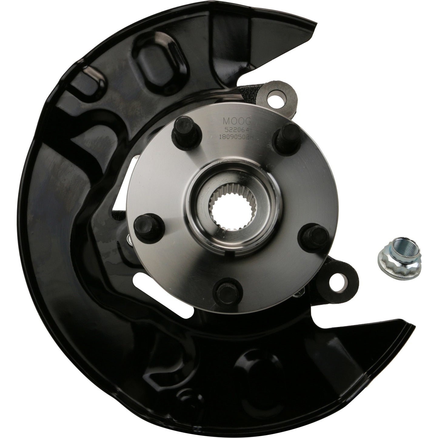 Moog 03-06 Toyota Matrix Front Right Complete Knuckle Assembly LK066