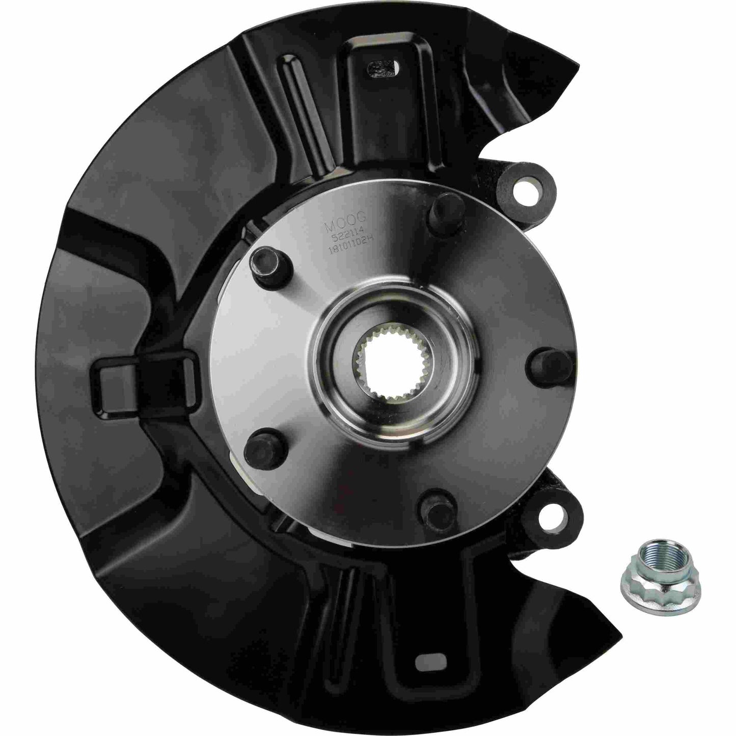 Moog 09-13 Toyota Matrix Front Right Complete Knuckle Assembly LK070