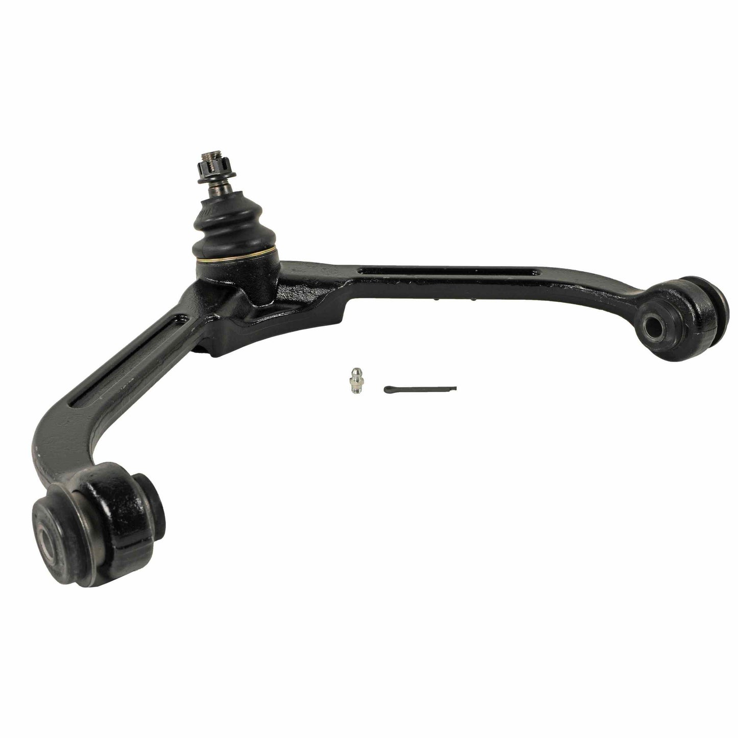 Moog Control Arm and Ball Joint Assembly:Front Lower,Steel, Natural