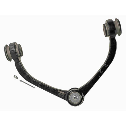 Moog Control Arm and Ball Joint Assembly:Rubber Bushing, Black Painted