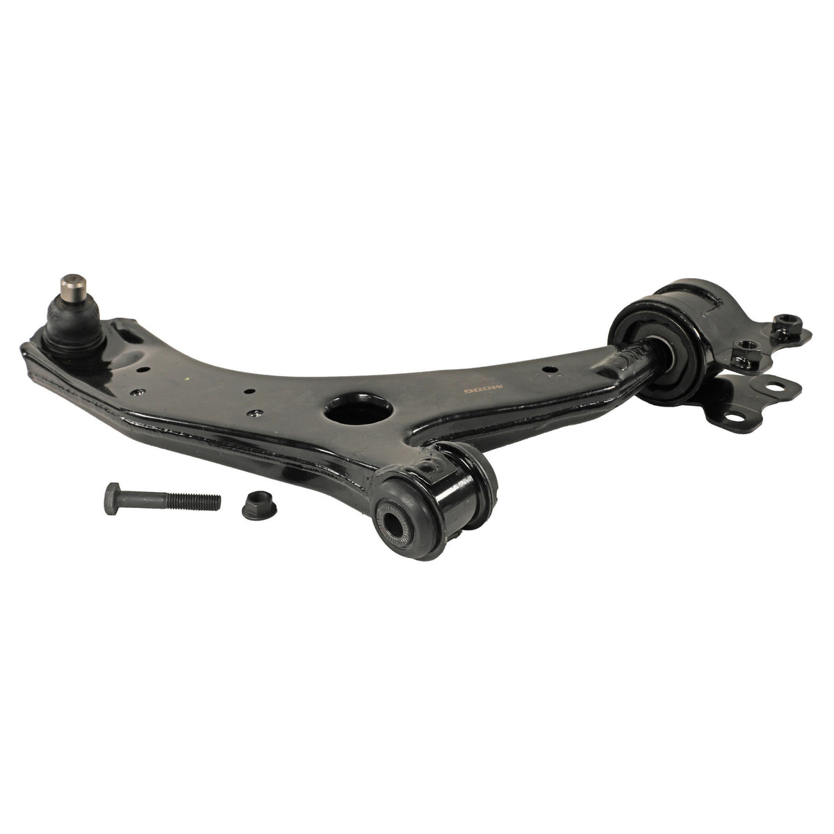 Moog Control Arm,Front Lower,Passenger Side,Steel,Black,Mazda