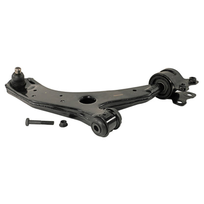 Moog Control Arm,Front Lower,Passenger Side,Steel,Black,Mazda
