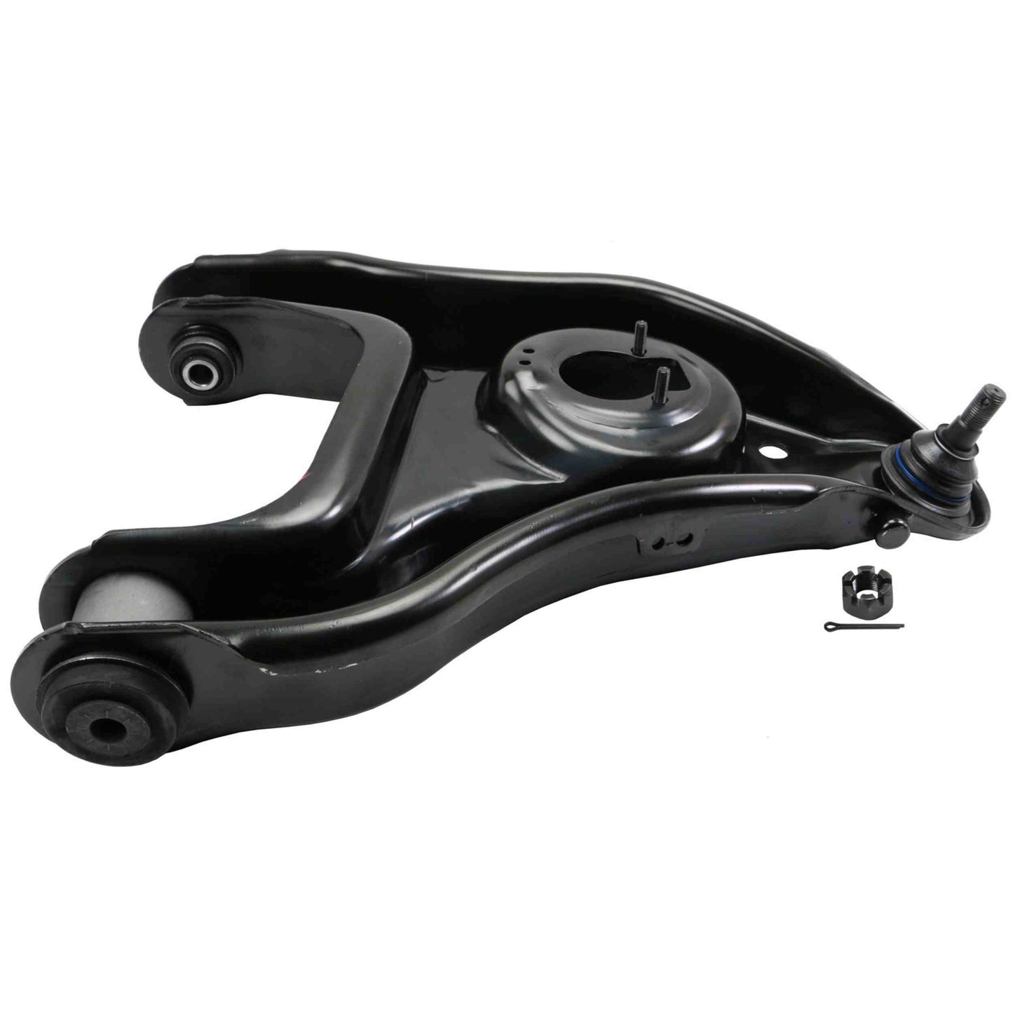 Moog Control Arm, Front Lower, Driver Side, Steel, Black, Ford, Lincoln
