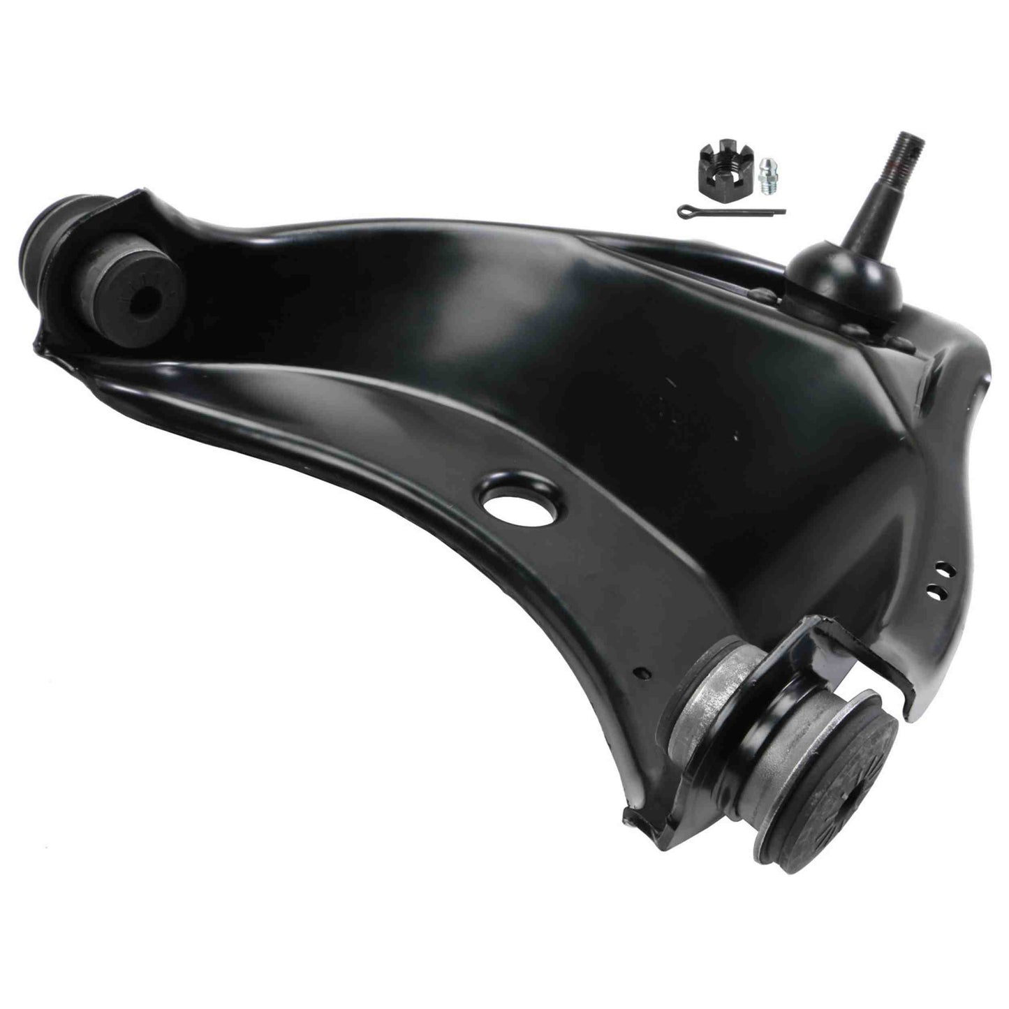 Moog Control Arm and Ball Joint Assembly:Passenger Side Front Upper,Steel
