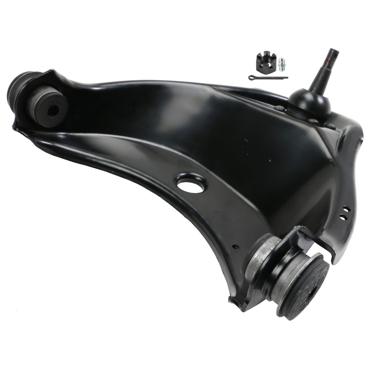 Moog Control Arm and Ball Joint Assembly:Passenger Side Front Upper,Steel