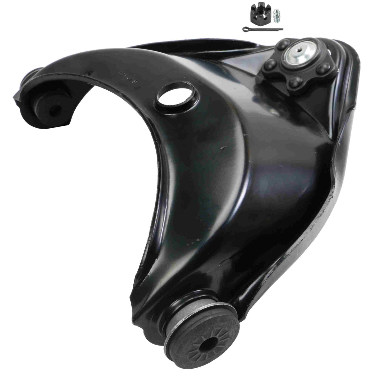 Moog Control Arm and Ball Joint Assembly:Passenger Side Front Upper,Steel