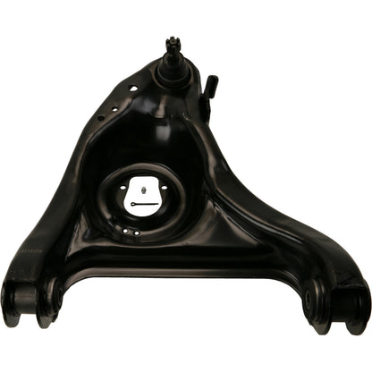 Moog Control Arm and Ball Joint Assembly:R-Series,Steel,Black