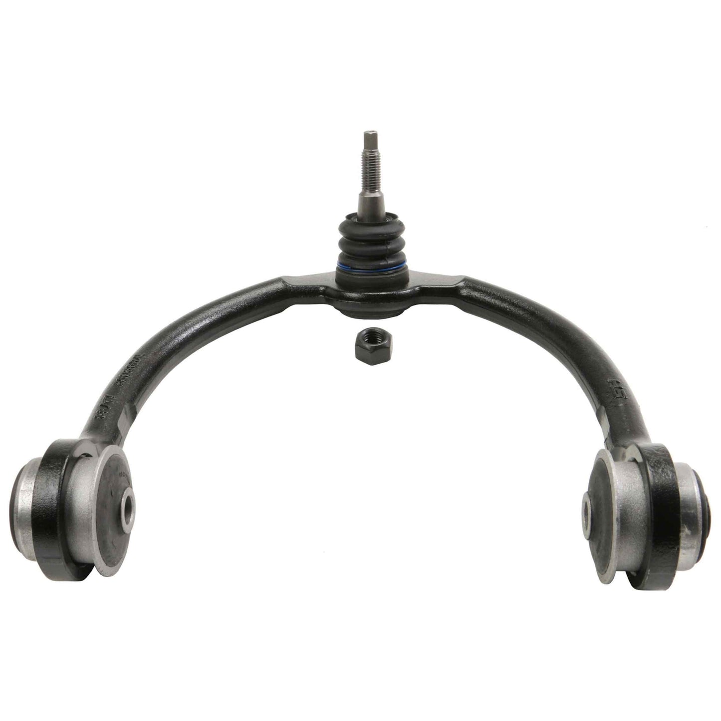 Moog Control Arm and Ball Joint Assembly:Driver/Passenger Side,Steel,Black