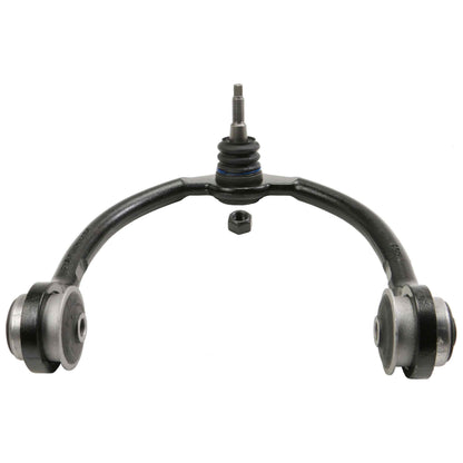 Moog Control Arm and Ball Joint Assembly:Driver/Passenger Side,Steel,Black