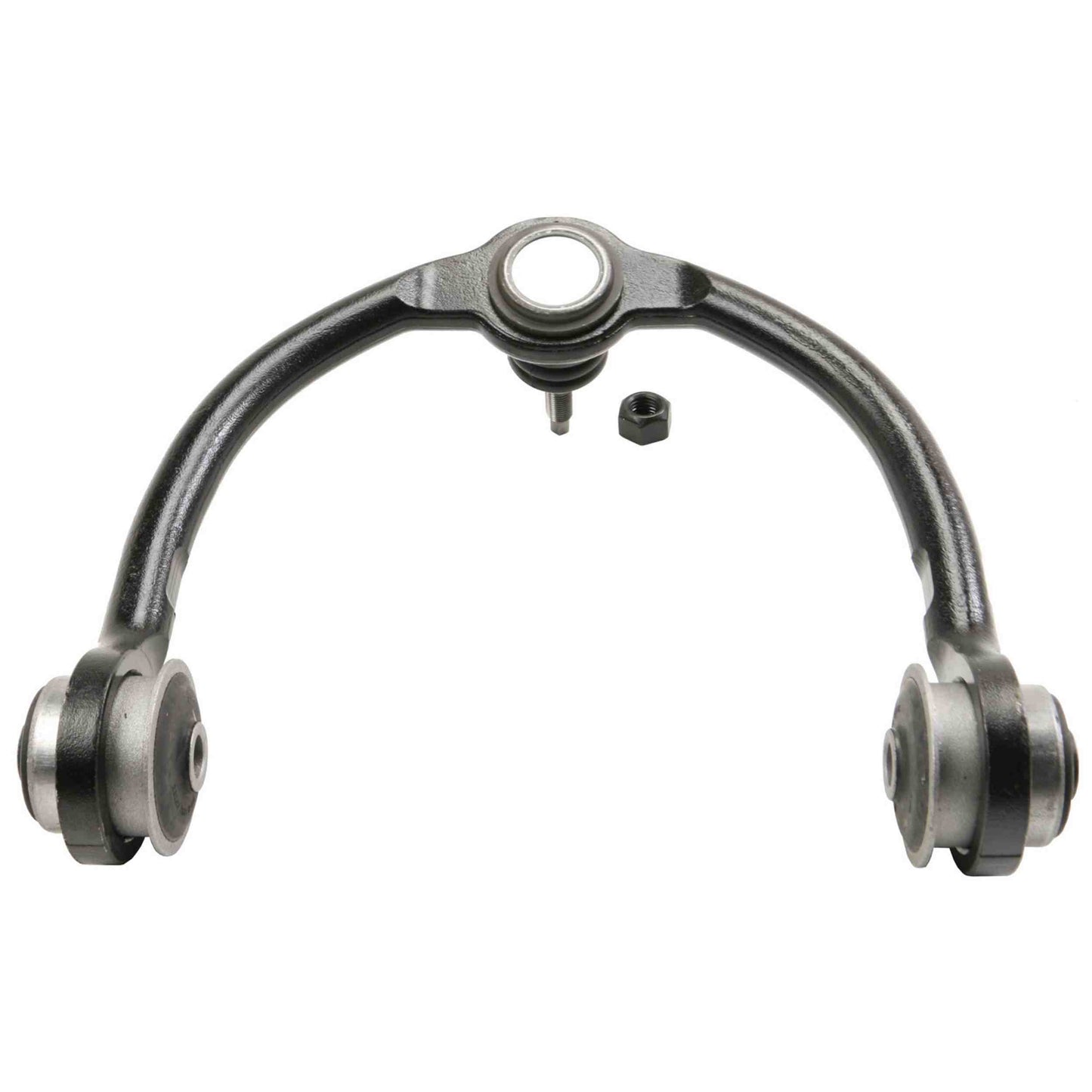 Moog Control Arm and Ball Joint Assembly:Driver/Passenger Side,Steel,Black