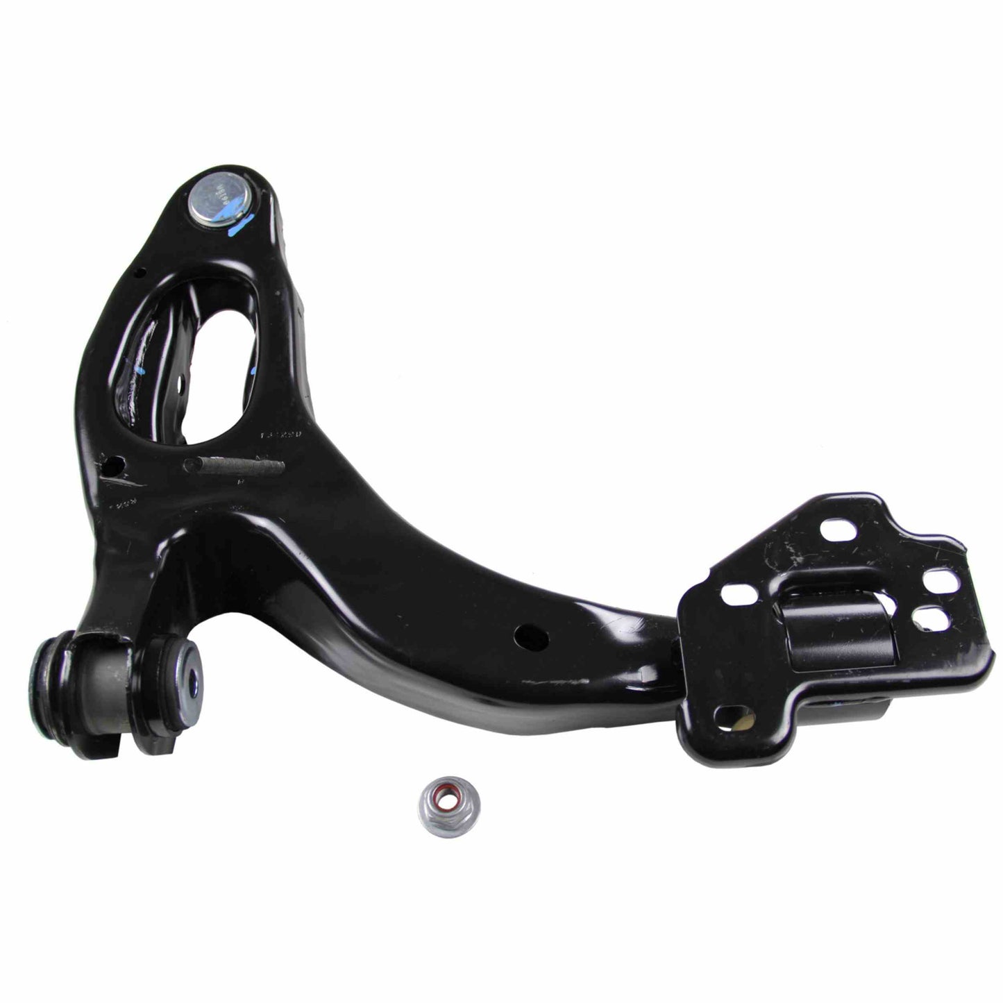 Moog Control Arm and Ball Joint Assembly:Steel,Black,Ford,Mercury