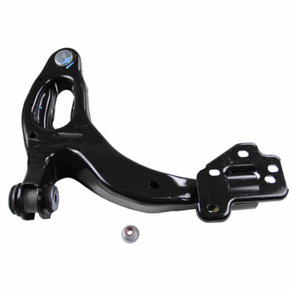 Moog Control Arm and Ball Joint Assembly:Steel,Black,Ford,Mercury