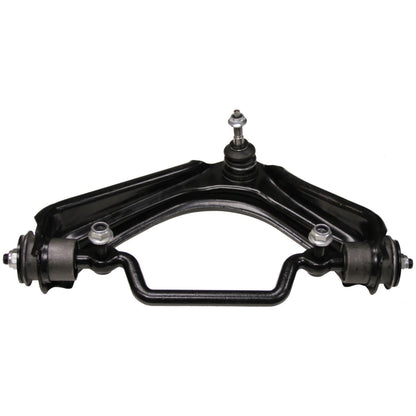 Moog Control Arm and Ball Joint Assembly:Front Upper,Steel, Black, Ford